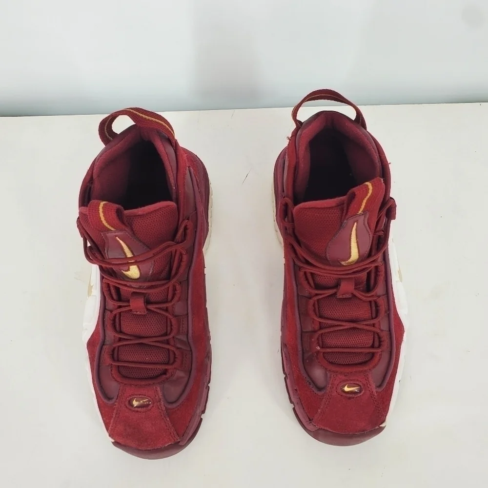 Nike Air Max Penny 1 House Party Sneakers 6 Youth 7.5 Women Shoes Team Red White